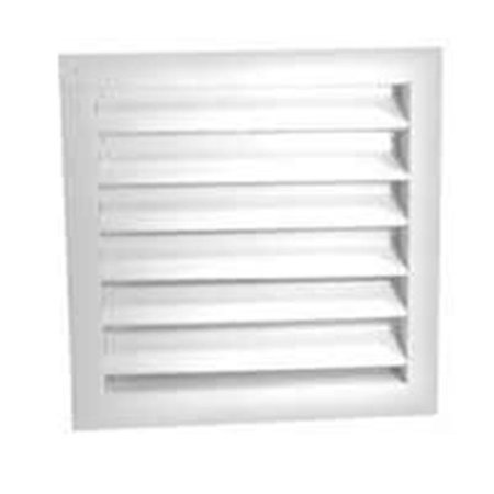 GIZMO DA1824W White Aluminum Dual Louvers; 18 x 24 In. GI430697